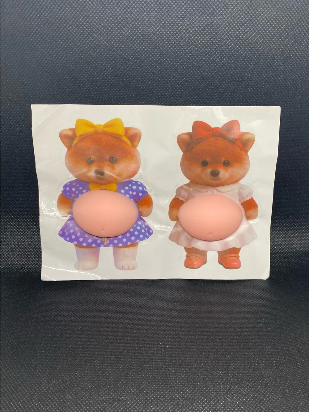 Pudgy Pretty Puppies 3D Sticker Fidget Set - Help for stress & anxiety, ADHD